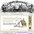 Feltöltésre került a 2017. augusztusi Hírmondó! Feltöltésre került a 2017. augusztusi Hírmondó!