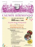 Feltöltésre került a 2025. áprilisi Hírmondó Feltöltésre került a 2025. áprilisi Hírmondó